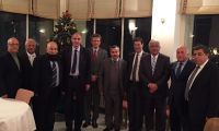 القنصل الفرنسي العام في القدس يستقبل أعضاء مجلس إدارة جمعية رجال الأعمال