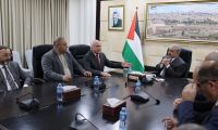 مجلس إدارة اتحاد جمعيات رجال الاعمال الفلسطينيين يلتقي دولة رئيس الوزراء الدكتور محمد اشتية